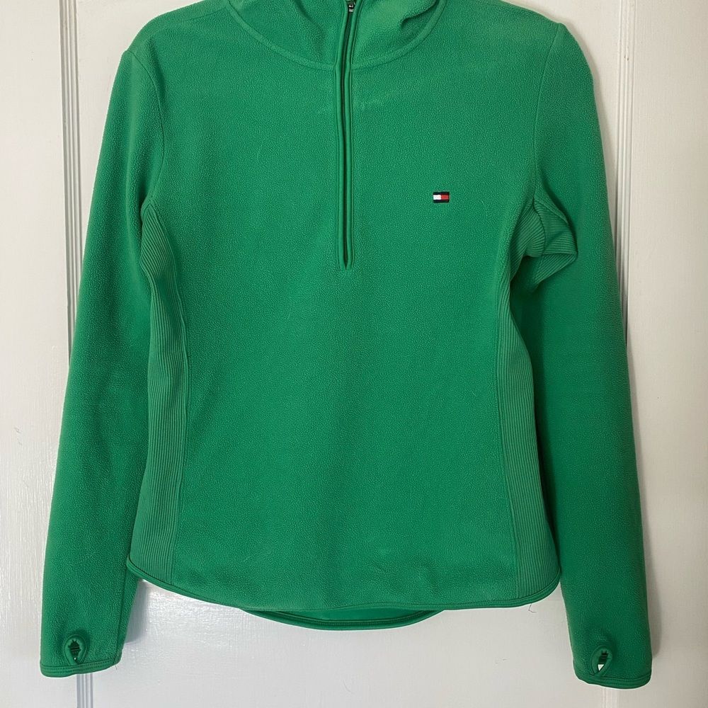 Tommy Hilfiger Vibrant Green Fleece Jacket